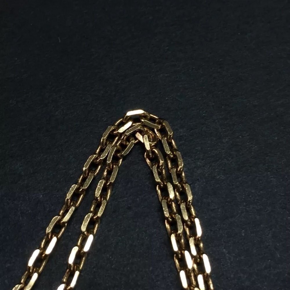Louis Vuitton Collier Gamble Gold Tone Necklace Women’s - Picture 3 of 8